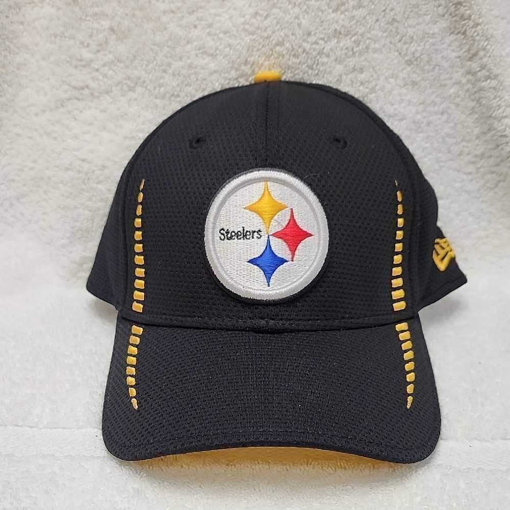 New Era 39Thirty Pittsburgh Steelers Stretchfit Hat - New
